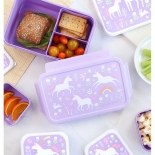 Δοχείο Φαγητού Bento Lunch Box Unicorn Dreams - A Little Lovely Company (BBUDPU70)