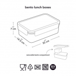 Δοχείο Φαγητού Bento Lunch Box Unicorn Dreams - A Little Lovely Company (BBUDPU70)