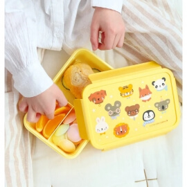 Δοχείο Φαγητού Bento Lunch Box Animal Friends - A Little Lovely Company (BBAFYE77)