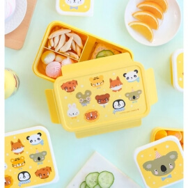 Δοχείο Φαγητού Bento Lunch Box Animal Friends - A Little Lovely Company (BBAFYE77)