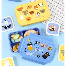 Δοχείο Φαγητού Bento Lunch Box Pirates - A Little Lovely Company (BBPIBU76)