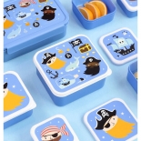 Σετ 4 Δοχεία Φαγητού Lunch & Snack Box Pirates - A Little Lovely Company (SBSEPI80)