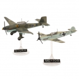 Σετ Πολεμικά Αεροπλάνα Messerschmitt Bf109E & Junkers Ju 87B Stuka 1/144 - Revell (03770)