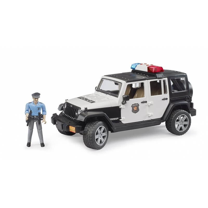 Bruder - Jeep Wrangler Αστυνομίας 4x4 με Φιγούρα, Φως & Ήχο (02526)Bruder - Jeep Wrangler Αστυνομίας 4x4 με Φιγούρα, Φως & Ήχο (02526)
