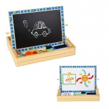 Ξύλινος Μαγνητικός Πίνακας 2 Όψεων - Tooky Toy (TF849)
