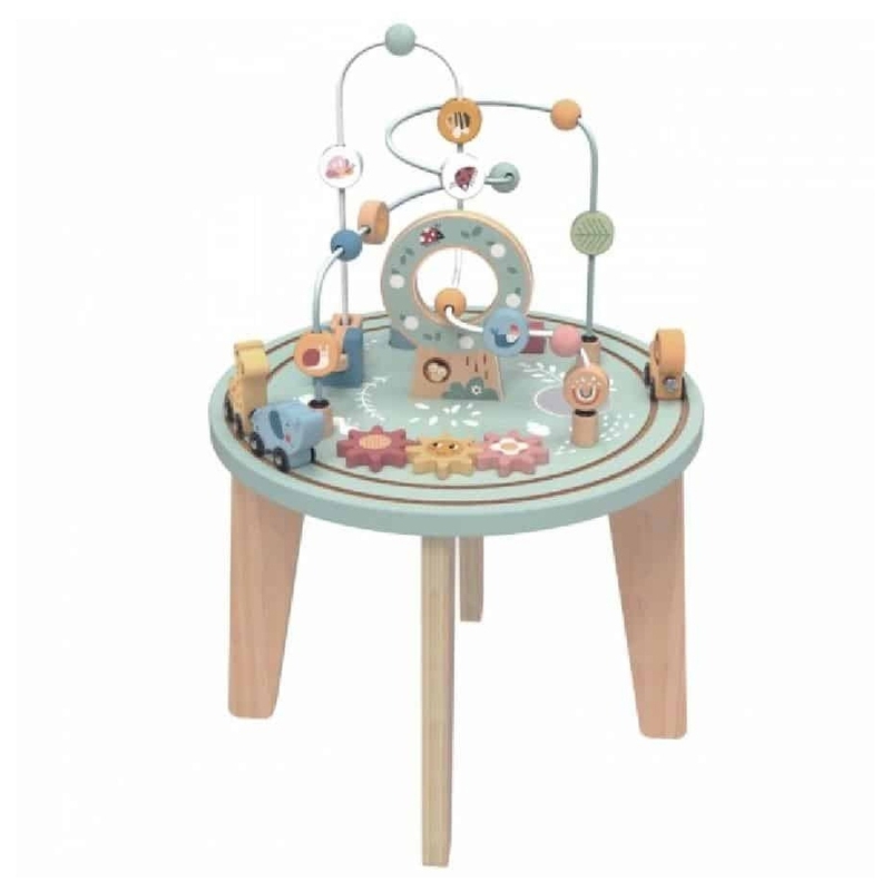 Ξύλινο Τραπεζάκι Δραστηριοτήτων - Tooky Toy (TH712N)