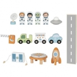 Ξύλινος Διαστημικός Σταθμός - Tooky Toy (TJ903)
