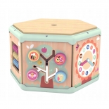 Ξύλινος Κύβος Δραστηριοτήτων 7σε1 - Tooky Toy (TK261N)