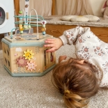Ξύλινος Κύβος Δραστηριοτήτων 7σε1 - Tooky Toy (TK261N)