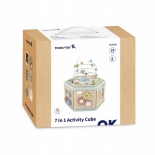 Ξύλινος Κύβος Δραστηριοτήτων 7σε1 - Tooky Toy (TK261N)