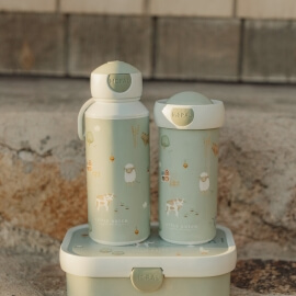 Μπουκάλι με Pop-Up Στόμιο 400ml Little Farm - Little Dutch (107410065399)