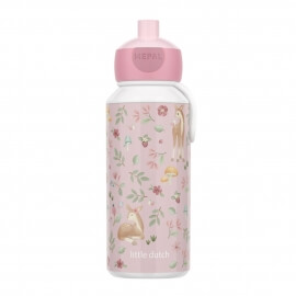 Μπουκάλι με Pop-Up Στόμιο 400ml Fairy Garden - Little Dutch (107410065406)