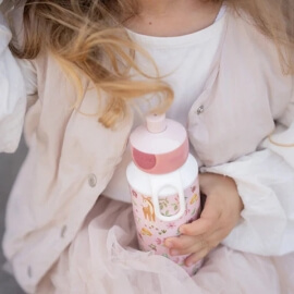 Μπουκάλι με Pop-Up Στόμιο 400ml Fairy Garden - Little Dutch (107410065406)