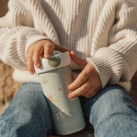 Στεγανό Ποτήρι με Καπάκι 300ml Little Farm - Little Dutch (107420065399)