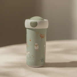 Στεγανό Ποτήρι με Καπάκι 300ml Little Farm - Little Dutch (107420065399)