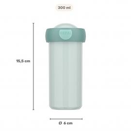 Στεγανό Ποτήρι με Καπάκι 300ml Fairy Garden - Little Dutch (107420065406)