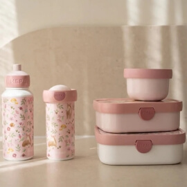 Στεγανό Ποτήρι με Καπάκι 300ml Fairy Garden - Little Dutch (107420065406)