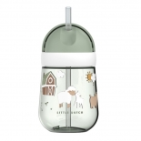 Εκπαιδευτικό Ποτηράκι με Καλαμάκι 300ml Little Farm - Little Dutch (108014065399)