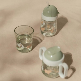 Εκπαιδευτικό Ποτηράκι με Καλαμάκι 300ml Little Farm - Little Dutch (108014065399)