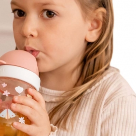 Εκπαιδευτικό Ποτηράκι με Καλαμάκι 300ml Fairy Garden - Little Dutch (108014065406)