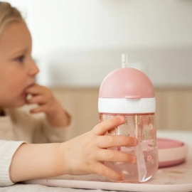 Εκπαιδευτικό Ποτηράκι με Καλαμάκι 300ml Fairy Garden - Little Dutch (108014065406)