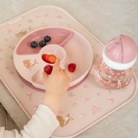 Εκπαιδευτικό Ποτηράκι με Καλαμάκι 300ml Fairy Garden - Little Dutch (108014065406)