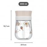 Εκπαιδευτικό Ποτηράκι Περιμετρικό Mio 300ml Fairy Garden - Little Dutch (108018565406)