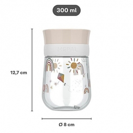 Εκπαιδευτικό Ποτηράκι Περιμετρικό Mio 300ml Forest Friends - Little Dutch (108018565408)