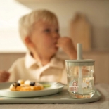 Παιδικό Ποτήρι με Καλαμάκι Mio 250ml Little Farm - Little Dutch (108023065399)