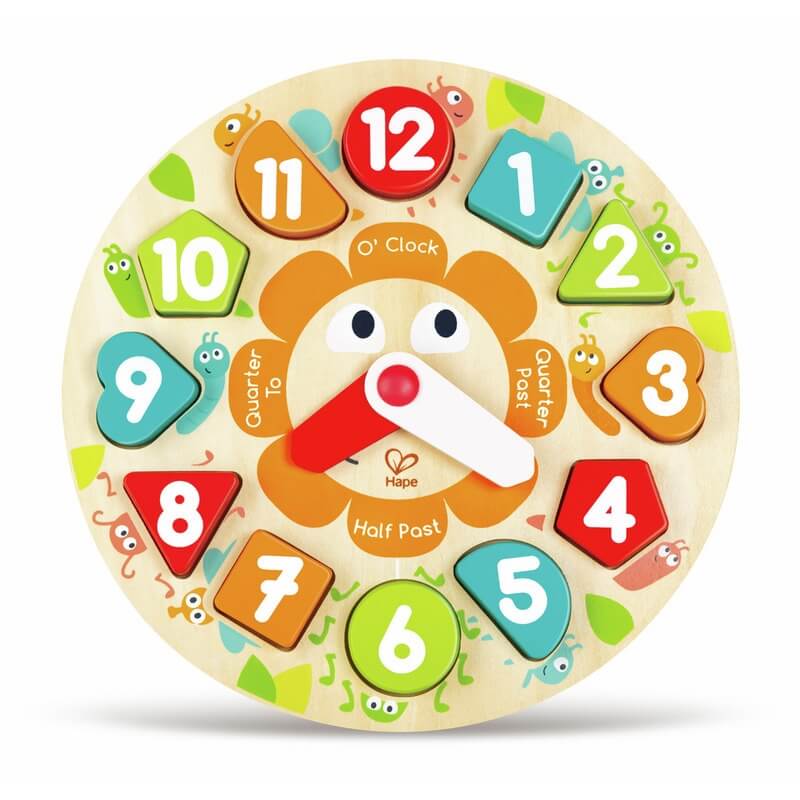 Hape Ξύλινο Ρολόι Παζλ (E1622)Hape Ξύλινο Ρολόι Παζλ (E1622) Hape Ξύλινο Ρολόι Παζλ (E1622)Hape Ξύλινο Ρολόι Παζλ (E1622)