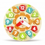 Hape Ξύλινο Ρολόι Παζλ (E1622)