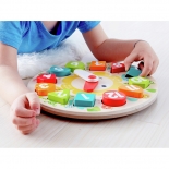 Hape Ξύλινο Ρολόι Παζλ (E1622)