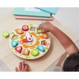 Hape Ξύλινο Ρολόι Παζλ (E1622)