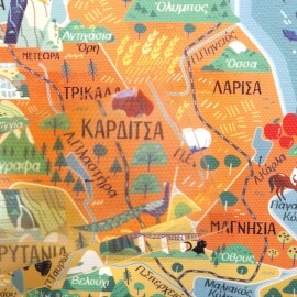Χάρτης με Μαγνητικό Παζλ "Ταξιδεύοντας στην Ελλάδα" - Svoora (03017)