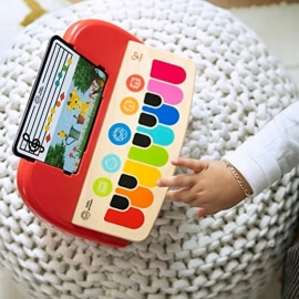 Ξύλινο Magic Touch Piano Kids II - Hape (E12577)Ξύλινο Magic Touch Piano Kids II - Hape (E12577)