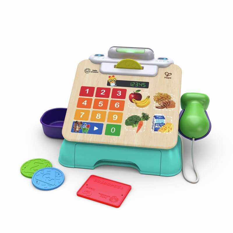 Ξύλινη Ταμειακή Μηχανή Magic Touch Kids II - Hape (E16660)