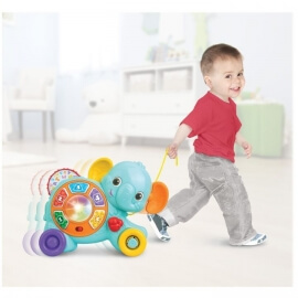 Συρόμενο Μουσικό Ελεφαντάκι - Winfun (403285)