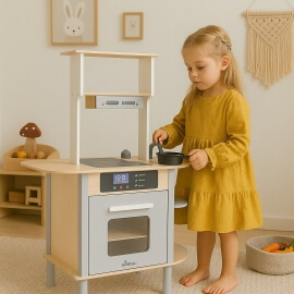 Ξύλινη Κουζίνα Spielmaus (47031931)Ξύλινη Κουζίνα Spielmaus (47031931)