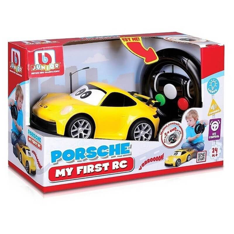 Τηλεκατευθυνόμενο Bburago Junior Porsche - My First RC (92015)Τηλεκατευθυνόμενο Bburago Junior Porsche - My First RC (92015)