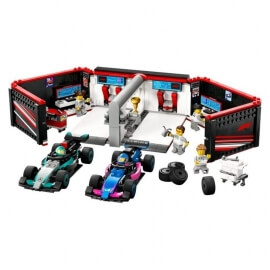 Lego City F1® Garage & Mercedes-Amg & Alpine Cars (60444)