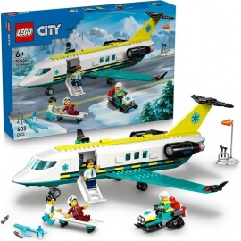 Lego City Emergency Air Ambulane Airplane (60465)