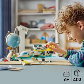 Lego City Emergency Air Ambulane Airplane (60465)