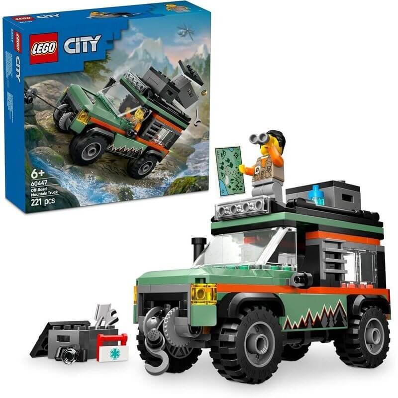 Lego City Off-Road 4X4 Mountain Truck (60447)Lego City Off-Road 4X4 Mountain Truck (60447)