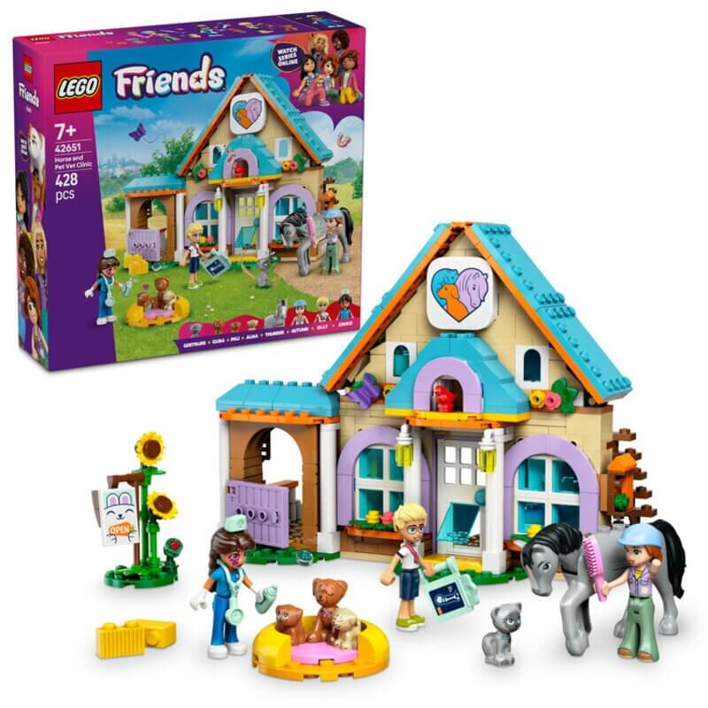 Lego Friends Κτηνιατρείο Για Άλογα Και Κατοικίδια Ζώα (42651)Lego Friends Κτηνιατρείο Για Άλογα Και Κατοικίδια Ζώα (42651)