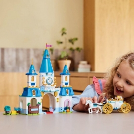 Lego Disney Κάστρο της Σταχτοπούτας & Άμαξα (43275)