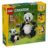Lego Creator Άγρια Ζώα - Οικογένεια Πάντα (31165)
