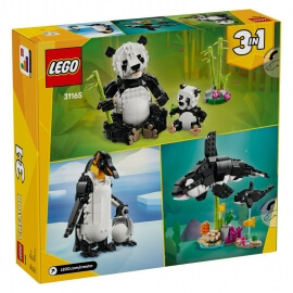 Lego Creator Άγρια Ζώα - Οικογένεια Πάντα (31165)