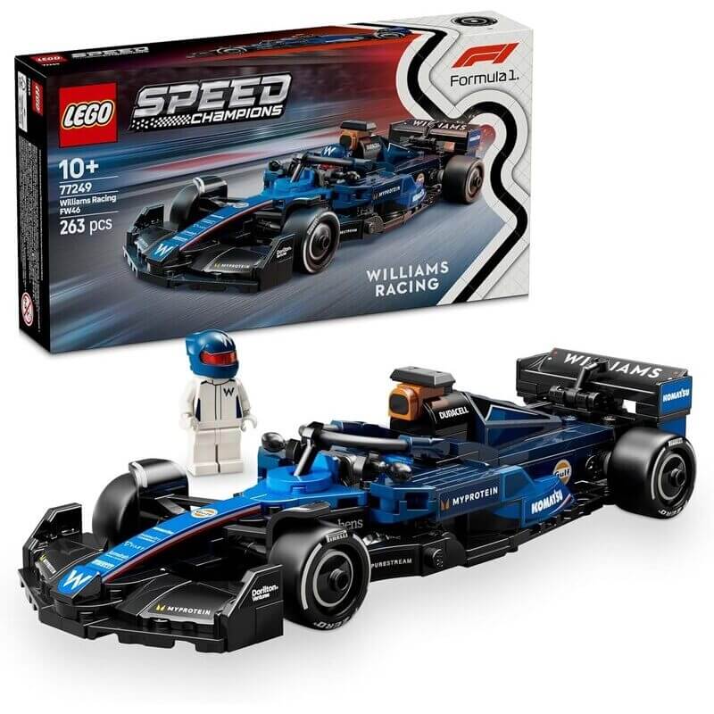 Lego Speed Champions Williams Racing FW46 F1 Race Car (77249)Lego Speed Champions Williams Racing FW46 F1 Race Car (77249)