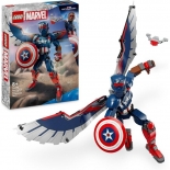 Lego Super Heroes New Captain America Construction Figure (76296)