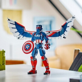 Lego Super Heroes New Captain America Construction Figure (76296)